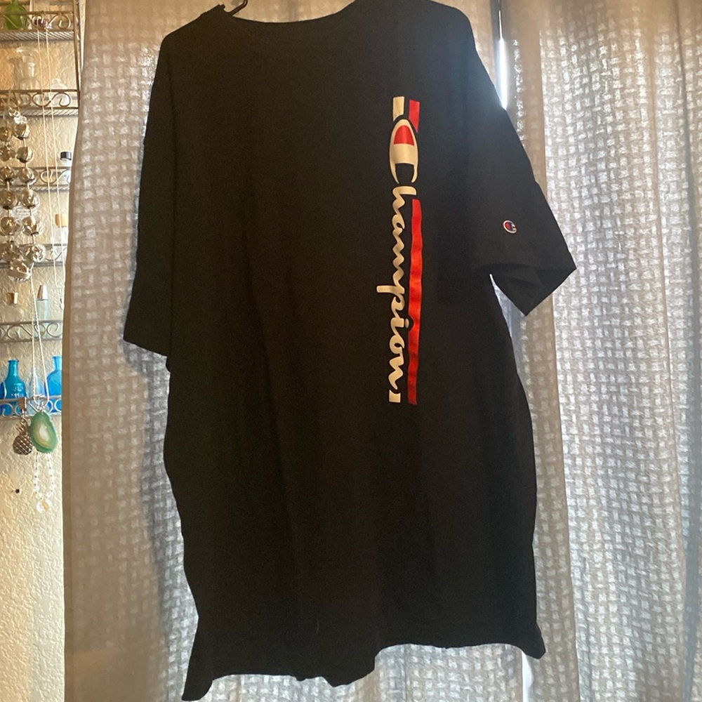 Champion tshirt black  size 3x